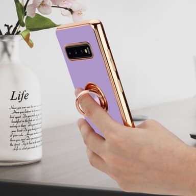 Samsung Galaxy S10 PLUS Suojakuori Kotelo (Violetti)