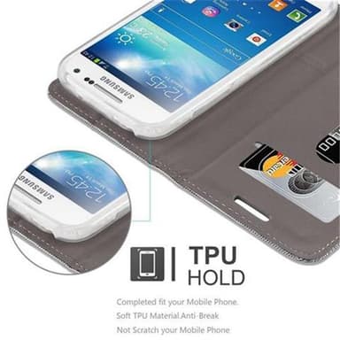 Samsung Galaxy S4 MINI Suojakuori Lompakkokotelo