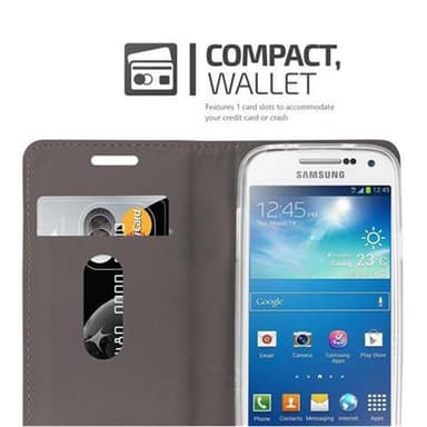 Samsung Galaxy S4 MINI Suojakuori Lompakkokotelo