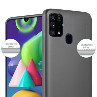 Samsung Galaxy M31 Suojakuori Kotelo (harmaa)