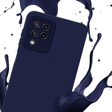 Samsung Galaxy M22 / M32 4G Suojakuori Kotelo (Sininen)