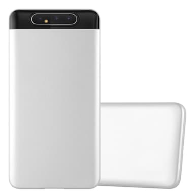 Samsung Galaxy A80 / A90 4G Suojakuori Kotelo (Hopea)