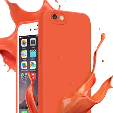 iPhone 6 / 6S Suojakuori Kotelo (Oranssi)