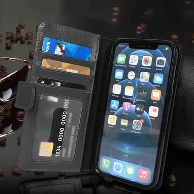 iPhone 13 PRO MAX Suojakuori Kotelo (Musta)