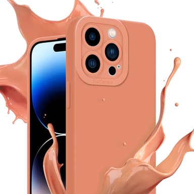 iPhone 14 PRO Suojakuori Kotelo (Oranssi)