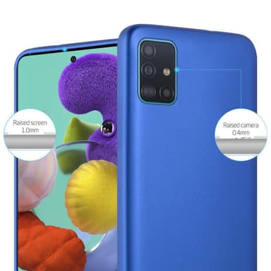 Samsung Galaxy A71 4G Suojakuori Kotelo (Sininen)