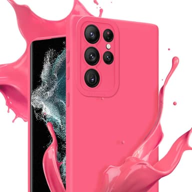 Samsung Galaxy S22 ULTRA Suojakuori Kotelo (Punainen)