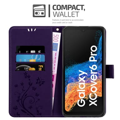 Samsung Xcover 6 Pro Suojakuori Lompakkokotelo