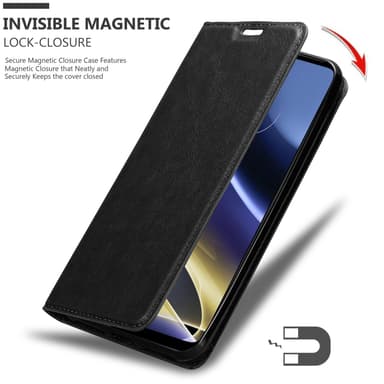 Motorola MOTO G51 5G Suojakuori Lompakkokotelo (Musta)