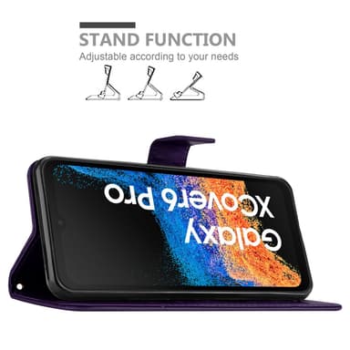 Samsung Xcover 6 Pro Suojakuori Lompakkokotelo