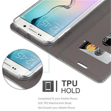 Samsung Galaxy S6 EDGE Suojakuori Lompakkokotelo