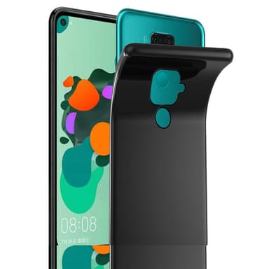 Huawei MATE 30 LITE Suojakuori Kotelo (Musta)