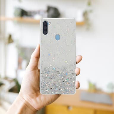 Samsung Galaxy A11 / M11 Suojakuori Kotelo (Läpinäkyvä)