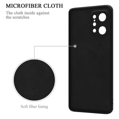 Oppo FIND X5 Suojakuori Case Kotelo (Musta)