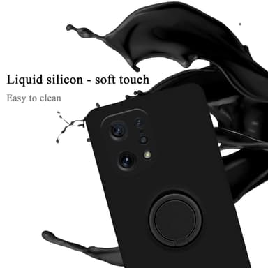 Oppo FIND X5 Suojakuori Case Kotelo (Musta)