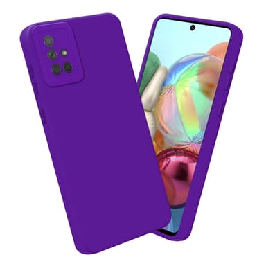 Samsung Galaxy A71 4G Suojakuori Kotelo (Violetti)