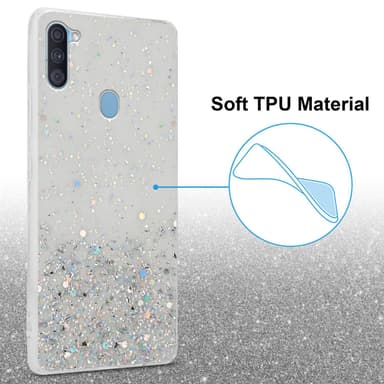 Samsung Galaxy A11 / M11 Suojakuori Kotelo (Läpinäkyvä)