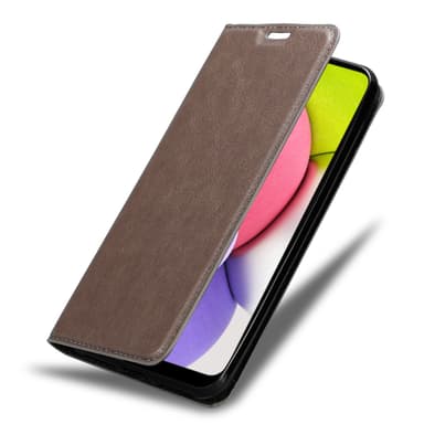 Samsung Galaxy A03s Suojakuori Lompakkokotelo (Ruskea)