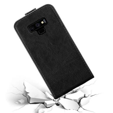 Samsung Galaxy NOTE 9 Suojakuori Lompakkokotelo (Musta)