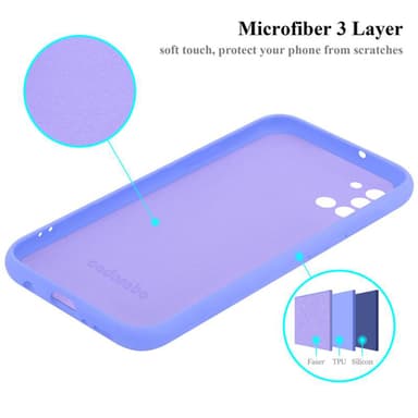 Samsung Galaxy A31 Suojakuori Kotelo (Violetti)