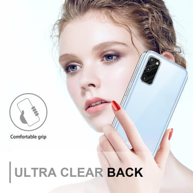 Samsung Galaxy S20 FE Suojakuori Cover (Läpinäkyvä)