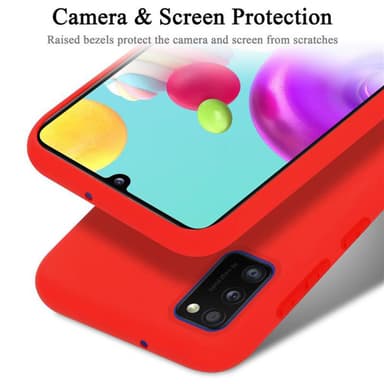 Samsung Galaxy A41 Suojakuori Kotelo (Punainen)