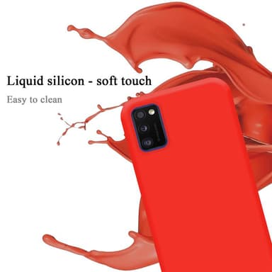 Samsung Galaxy A41 Suojakuori Kotelo (Punainen)