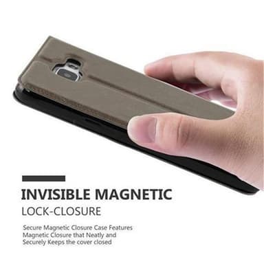 Lompakkokotelo Samsung Galaxy A3 2016 Case (Ruskea)