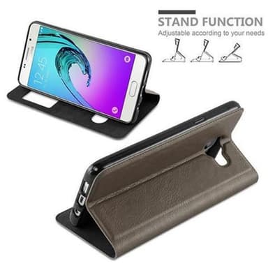 Lompakkokotelo Samsung Galaxy A3 2016 Case (Ruskea)