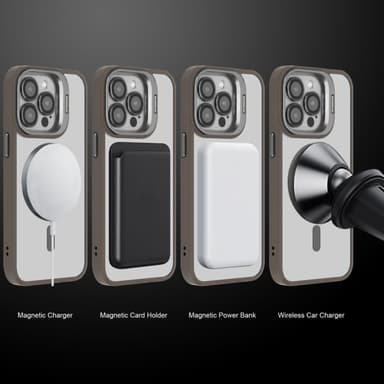 iPhone 15 PRO MAX Suojakuori Kotelo Magsafe kompatibel