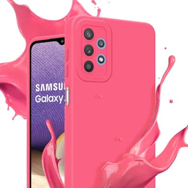 Samsung Galaxy A32 5G Suojakuori Kotelo (Punainen)