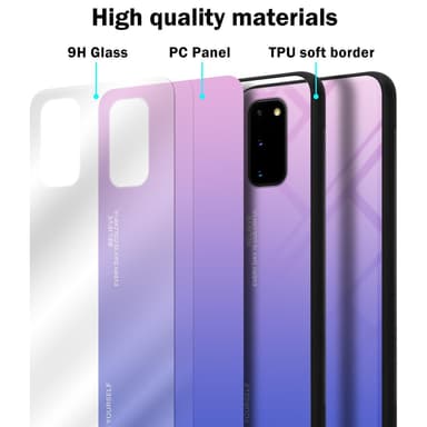 Suojakuori Samsung Galaxy S20 Kotelo (Musta)