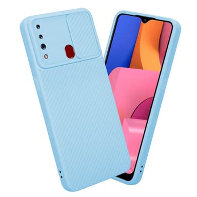 Samsung Galaxy A20s Suojakuori Kotelo (Sininen)