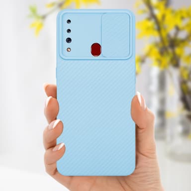 Samsung Galaxy A20s Suojakuori Kotelo (Sininen)