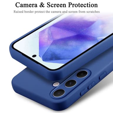 Samsung Galaxy A55 Suojakuori Kotelo (Sininen)