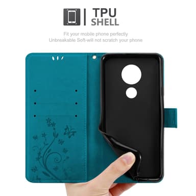 Motorola MOTO G7 POWER Suojakuori Lompakkokotelo