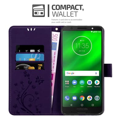 Motorola MOTO G6 PLUS Suojakuori Lompakkokotelo