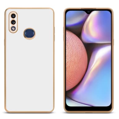 Samsung Galaxy A10s / M01s Suojakuori Cover (Valkoinen)