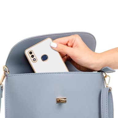 Samsung Galaxy A10s / M01s Suojakuori Cover (Valkoinen)