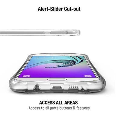 Samsung Galaxy A7 2016 Suojakuori Kotelo (Läpinäkyvä)