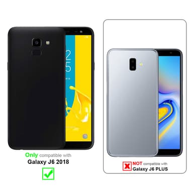 Suojakuori Samsung Galaxy J6 2018 Kotelo (Musta)