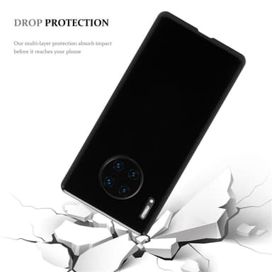 Huawei MATE 30 PRO Suojakuori Kotelo (Musta)