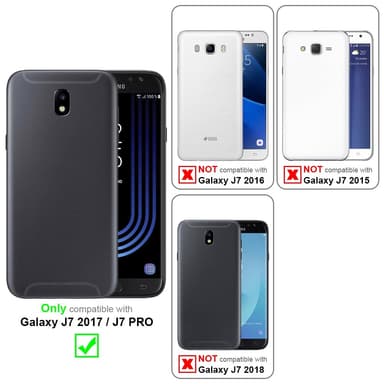 Samsung Galaxy J7 2017 Suojakuori Case (Sininen)
