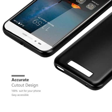 ZTE Blade A612 Suojakuori Kotelo (Musta)