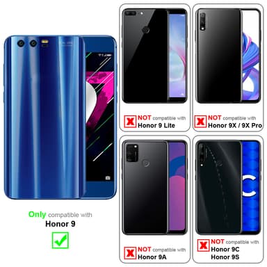 Suojakuori Honor 9 Kotelo (Punainen)