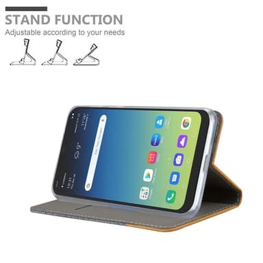 LG K40S Suojakuori Lompakkokotelo (harmaa)