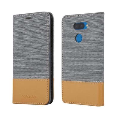 LG K40S Suojakuori Lompakkokotelo (harmaa)