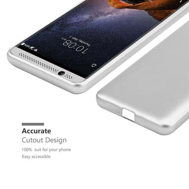 ZTE Axon 7 MINI Suojakuori Kotelo (Hopea)