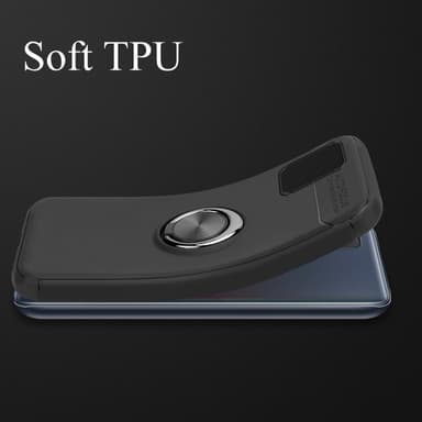 Samsung Galaxy A71 5G Suojakuori Kotelo (Musta)