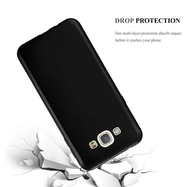 Samsung Galaxy A8 2015 Suojakuori Kotelo (Musta)